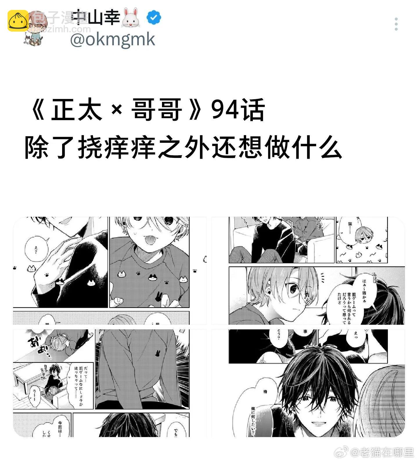 《正太 x 哥哥》第94话 第5页