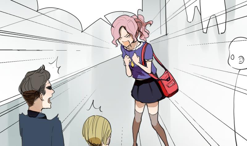 《女装室友研修期》第41话 保护过度的哥哥 第17页