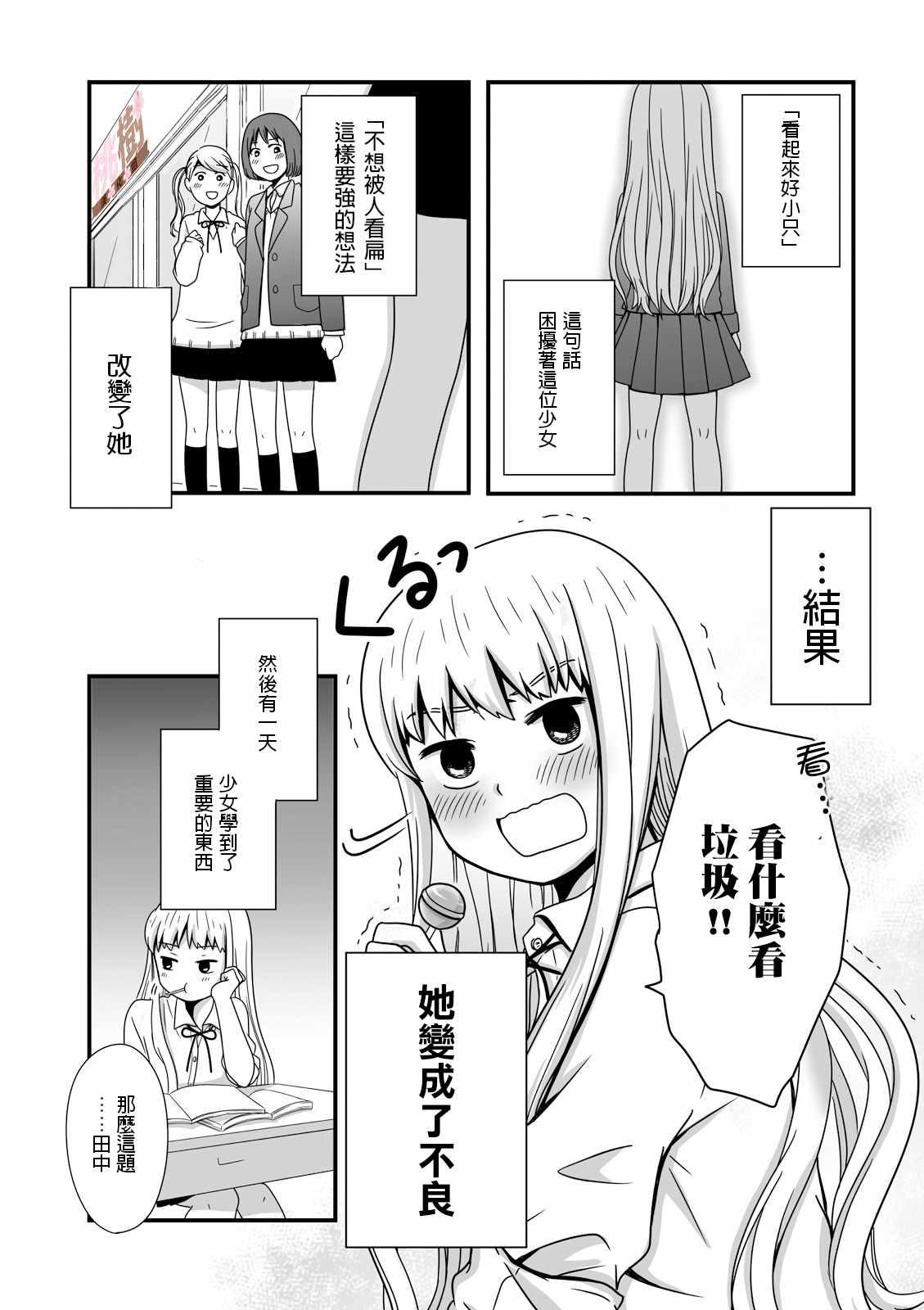 《女高中生的虚度日常》第8话 第1页