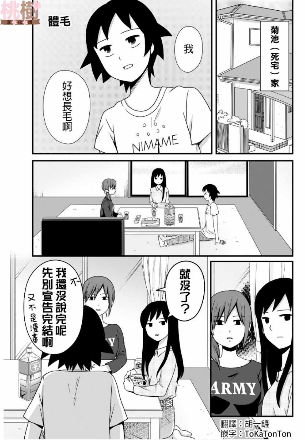 《女高中生的虚度日常》第46话 第1页