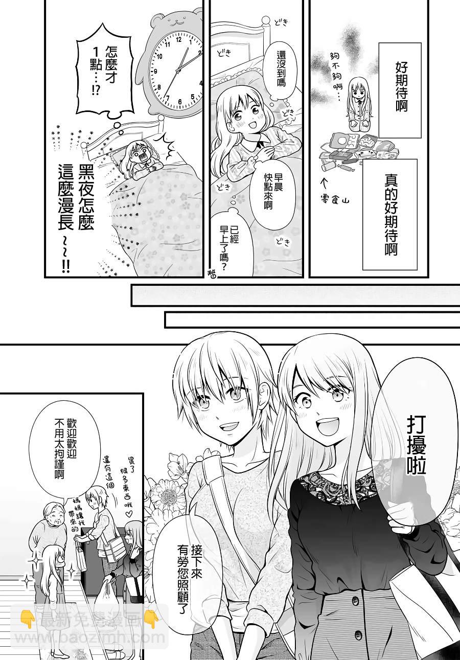 《女高中生的虚度日常》第95话 留宿 第5页