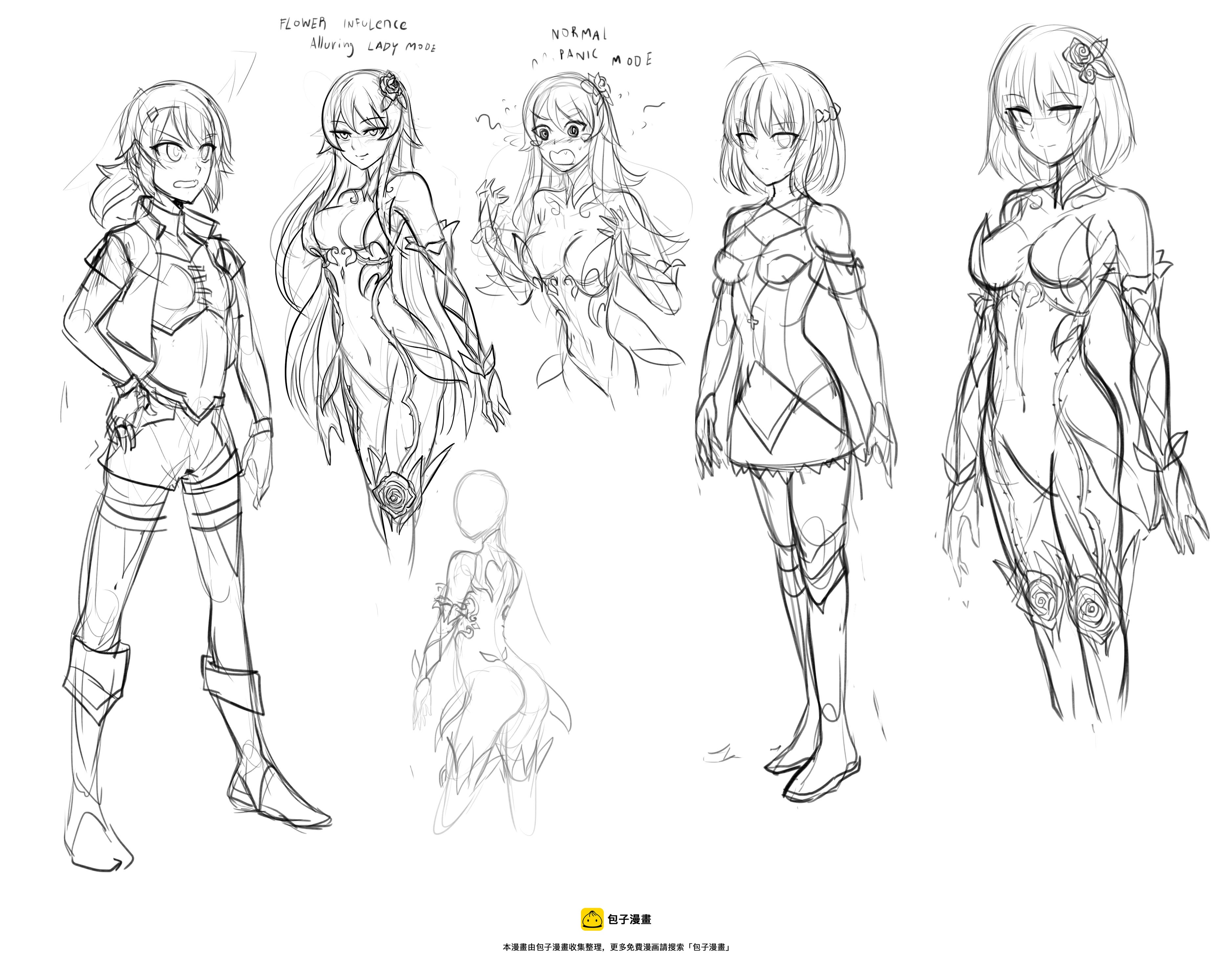 《ibenz009 transformation》花姑娘设定草稿 第3页
