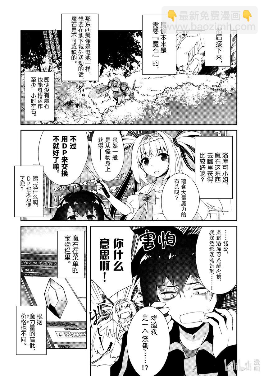 《绝对不想工作的地下城城主想睡懒觉》4 第一次的异世界旅行 第7页