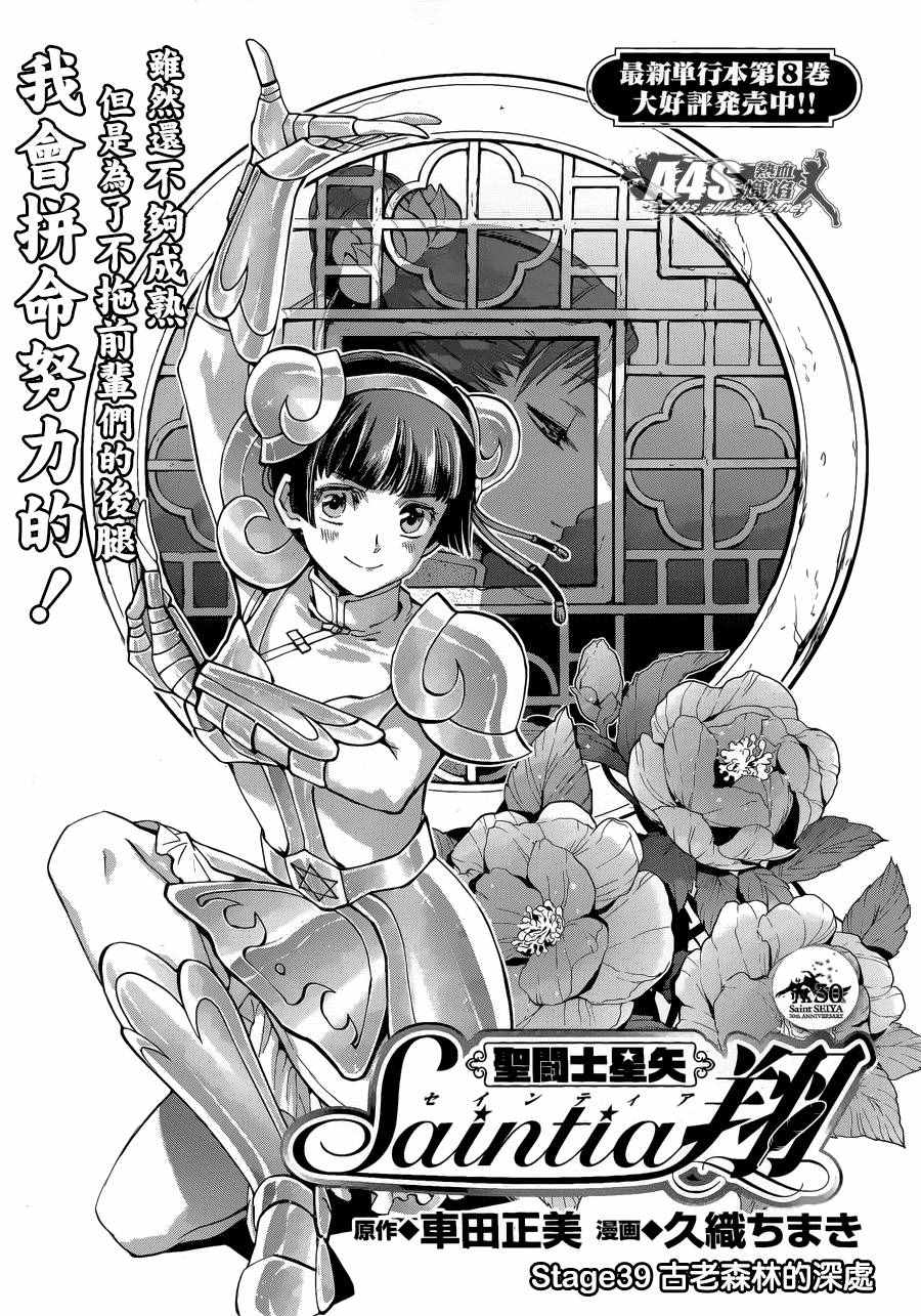 《圣斗士星矢 圣斗少女翔》第39话 古老森林的深处 第1页