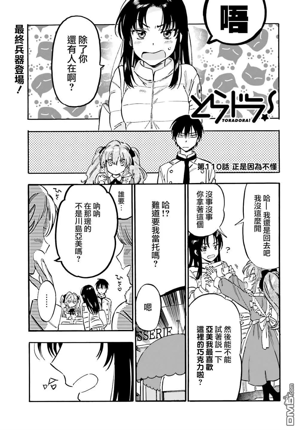 《TIGERDRAGON！》第110话 正是因为不懂 第1页