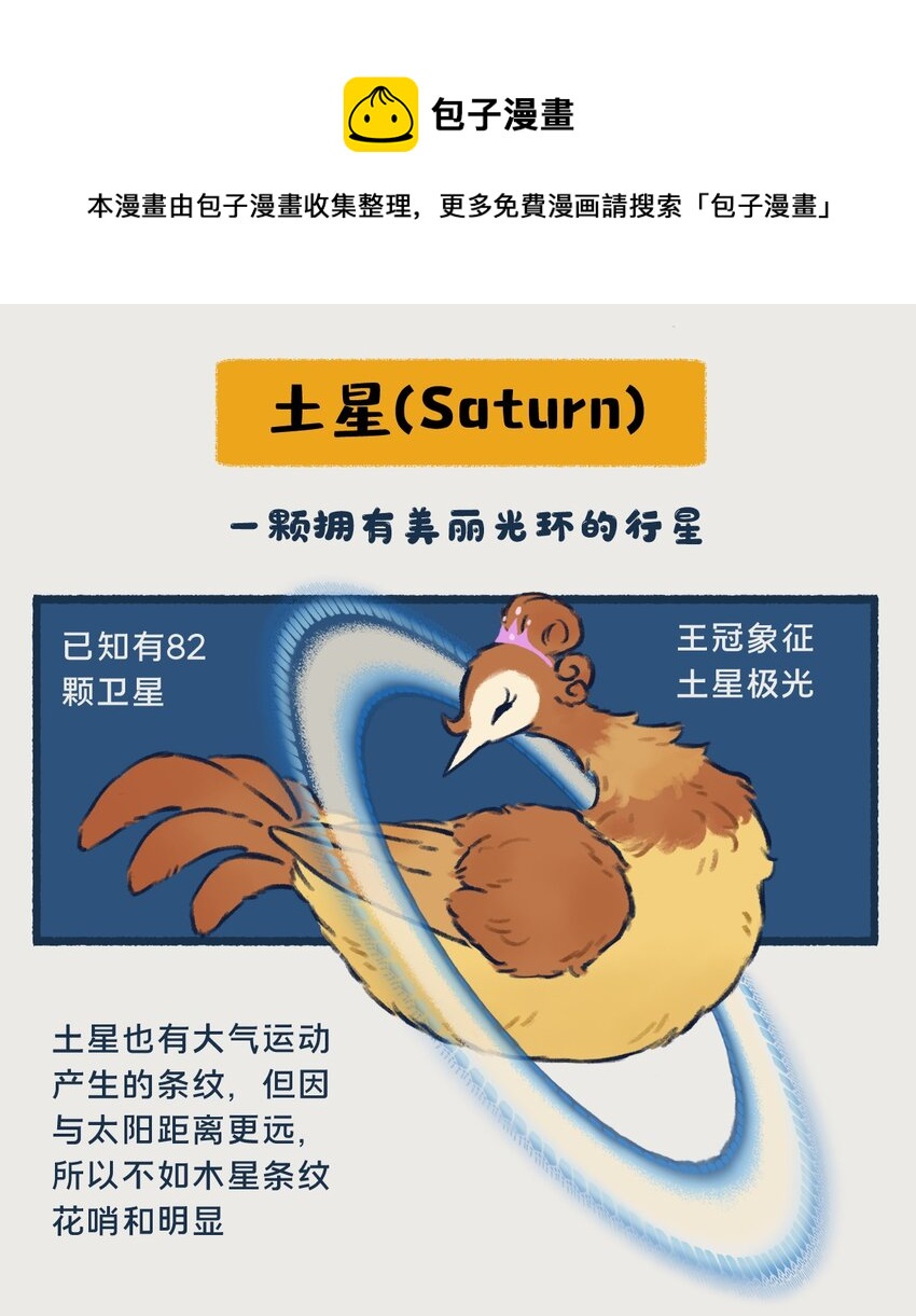 《星啾宇宙》14-16 土星，一颗以太阳系最美最亮光环着称的行星，似乎隐藏着什么凶残的小秘密…… 第1页