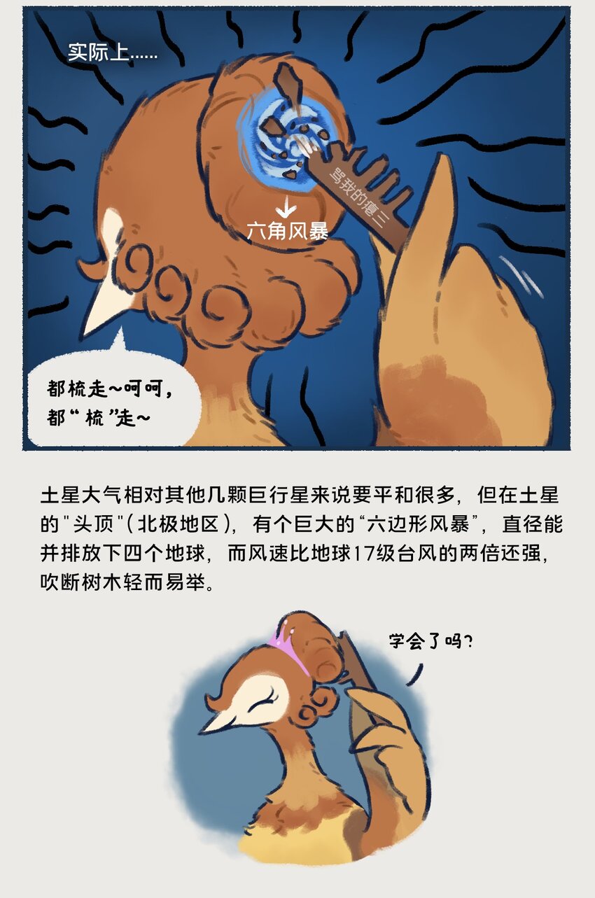 《星啾宇宙》14-16 土星，一颗以太阳系最美最亮光环着称的行星，似乎隐藏着什么凶残的小秘密…… 第8页