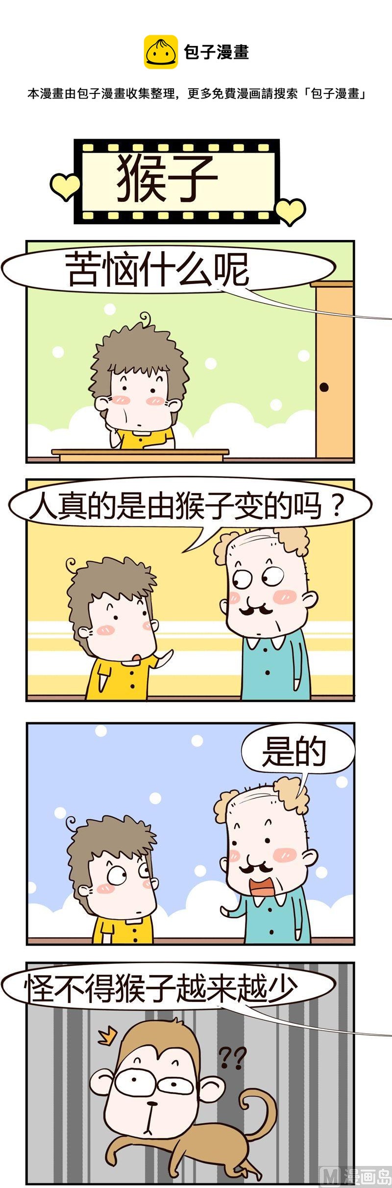 《老王家的呆儿子》64.猴子 第1页