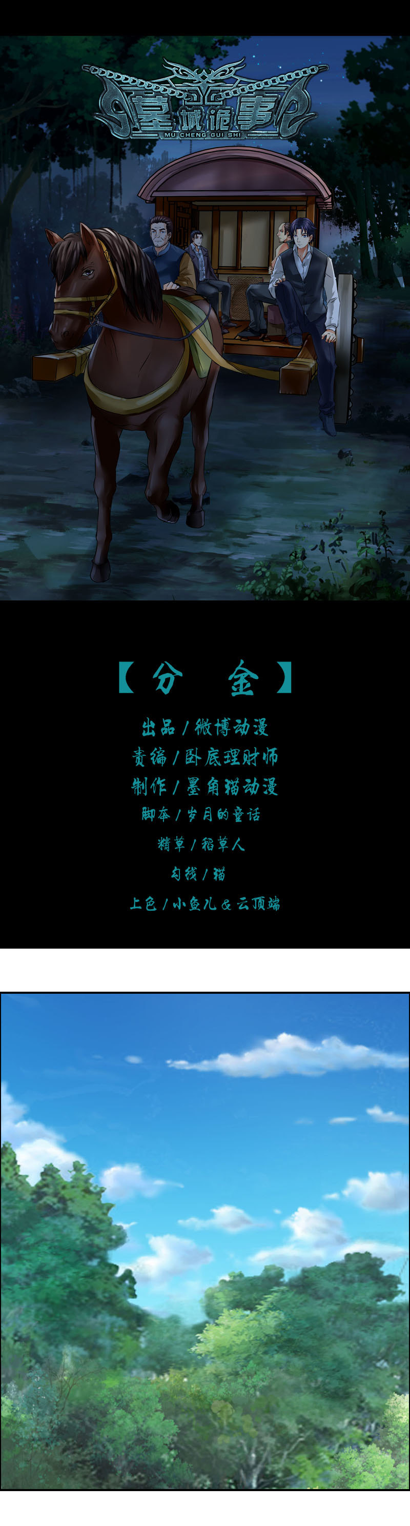《墓城诡事》第11话 分金 第1页