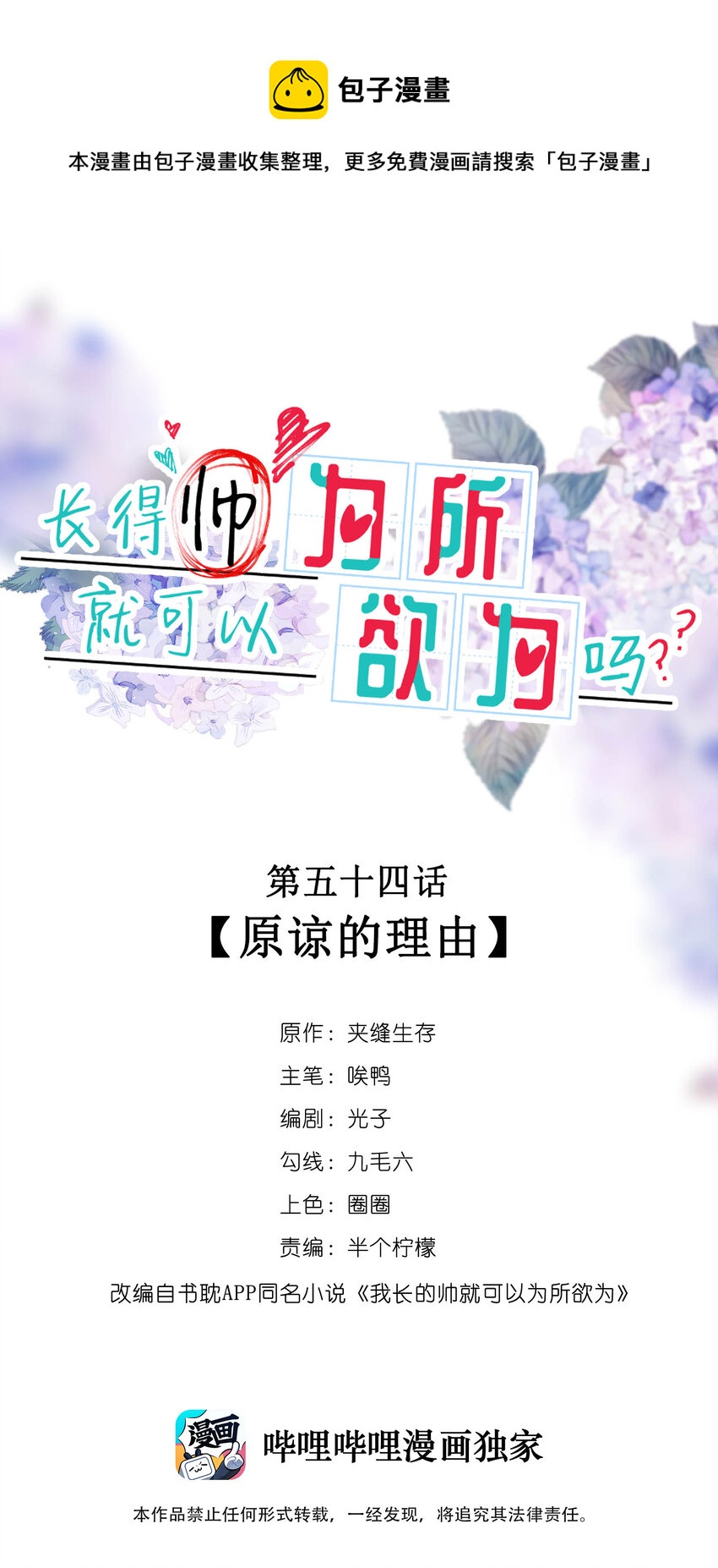 《长得帅就可以为所欲为吗？》054 原谅的理由 第1页