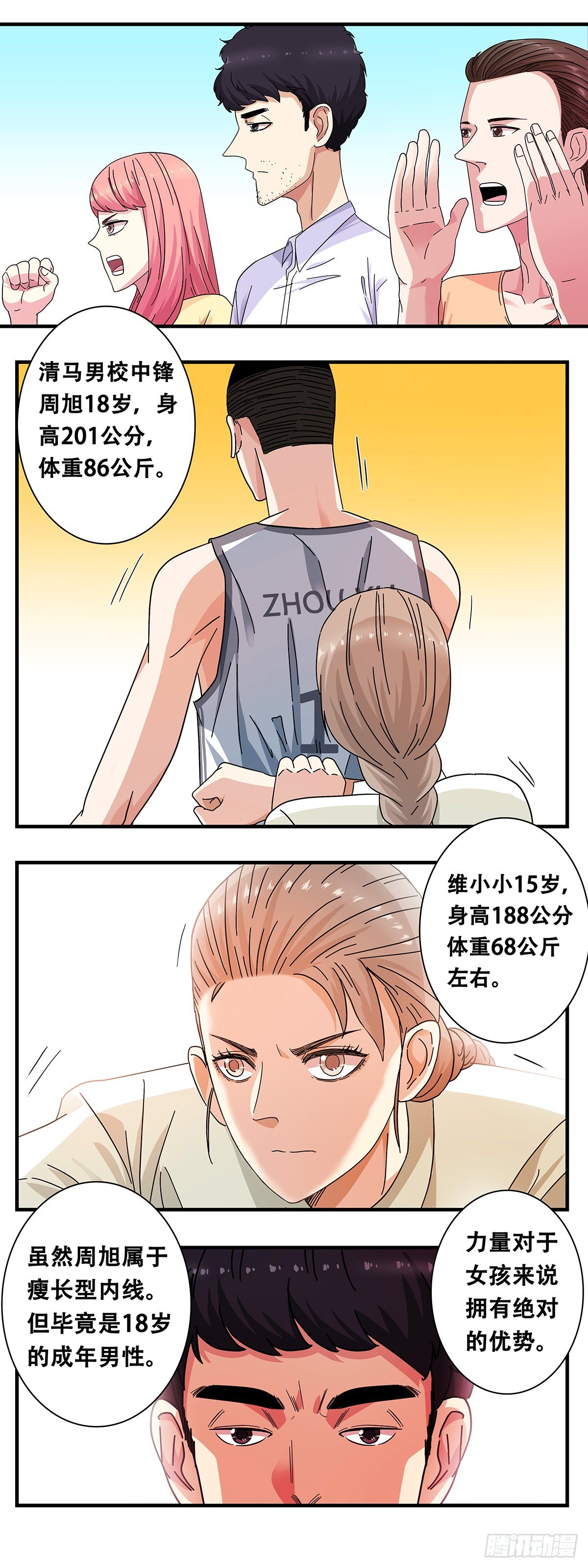 《女友打中锋》6角力 第7页