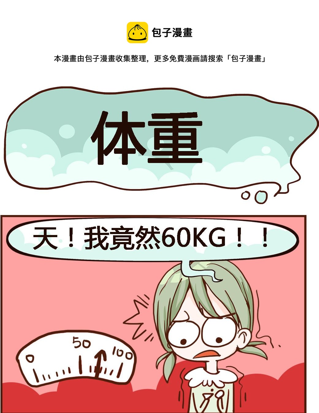 《我叫小纯洁》第062话 体重 第1页