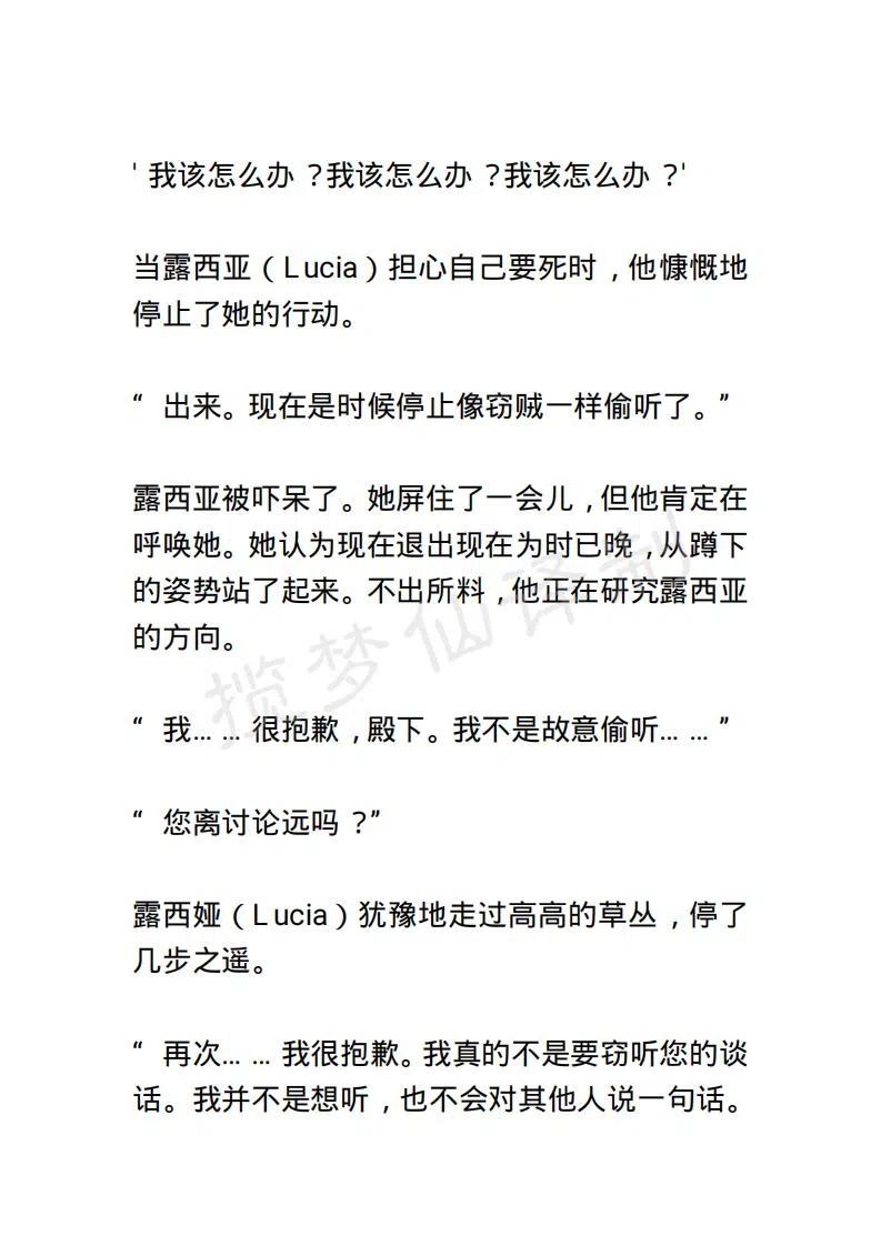 《小说版露西亚》第3章 第14页