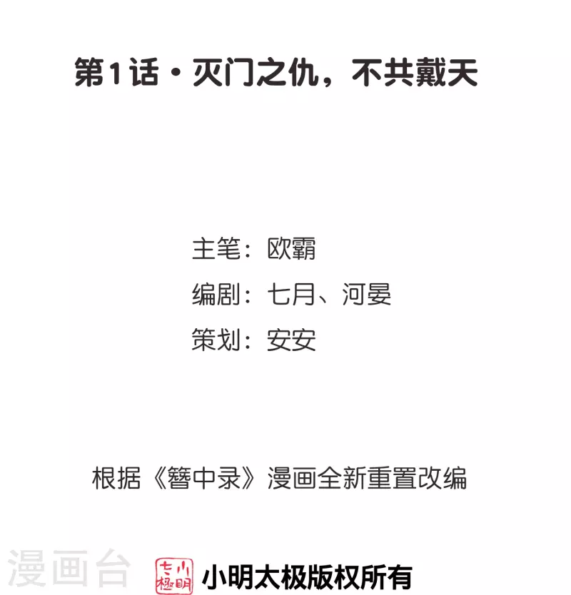《御赐女神探》第1话 灭门之仇，不共戴天 第2页