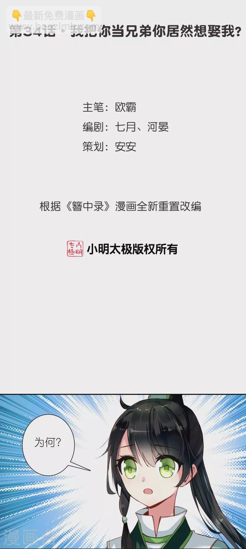 《御赐女神探》第34话 我把你当兄弟你居然想娶我？ 第2页