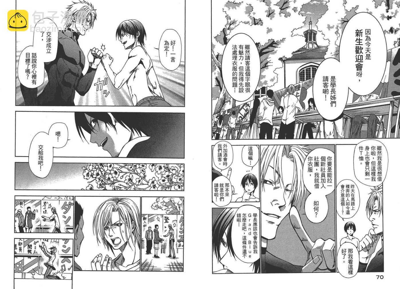《GrandBlue》第1卷 第37页