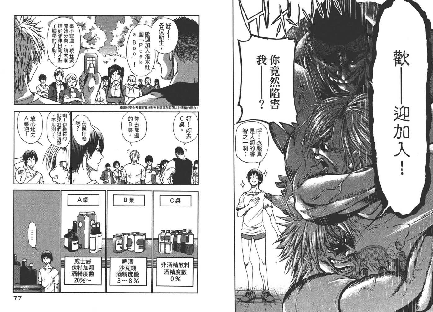《GrandBlue》第1卷 第40页