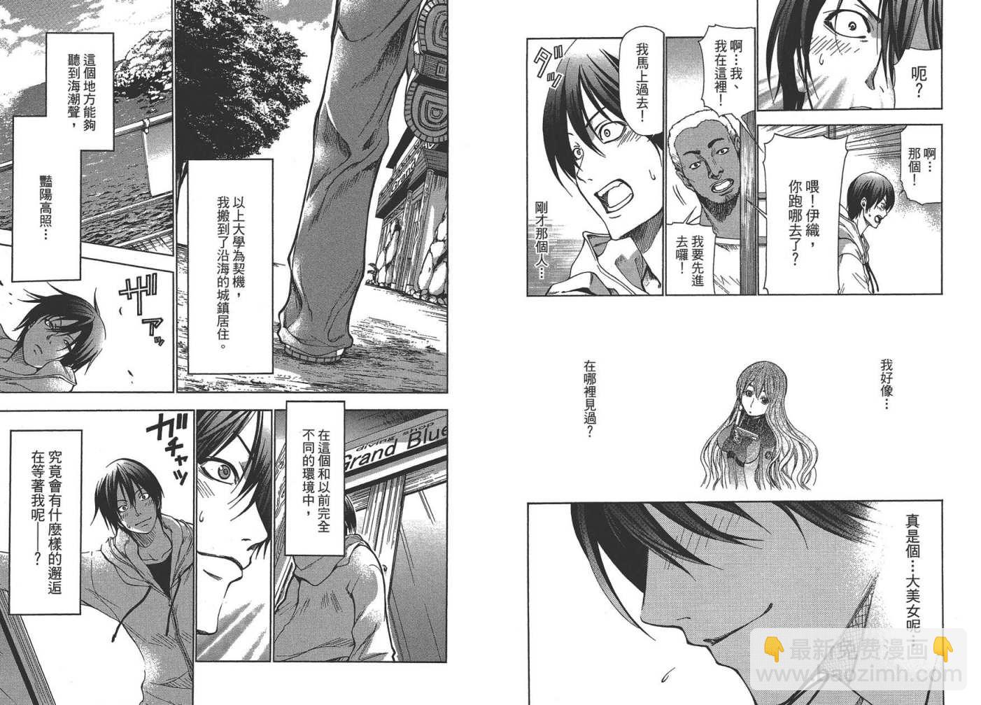 《GrandBlue》第1卷 第8页