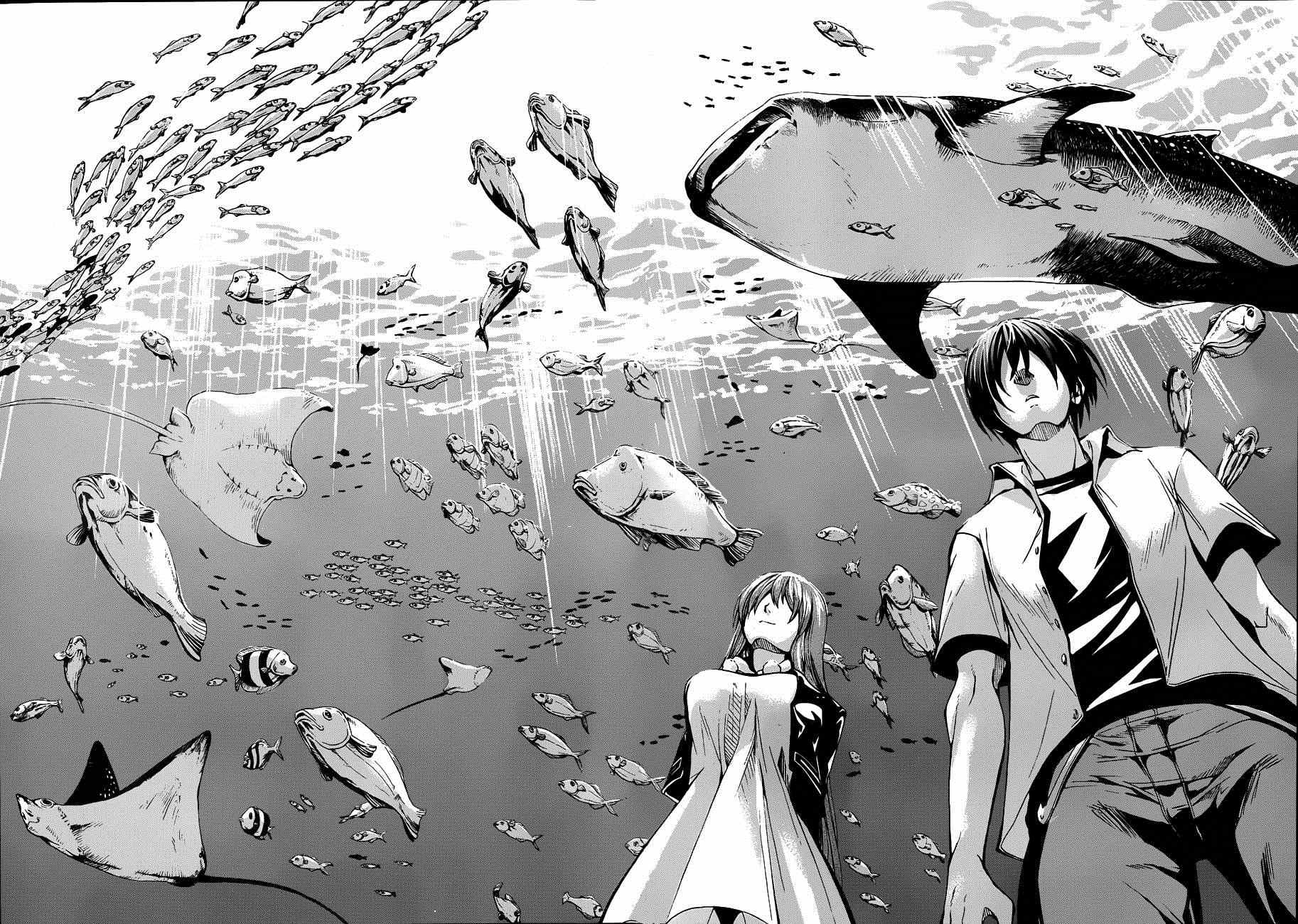 《GrandBlue》第4话 在水中 第38页