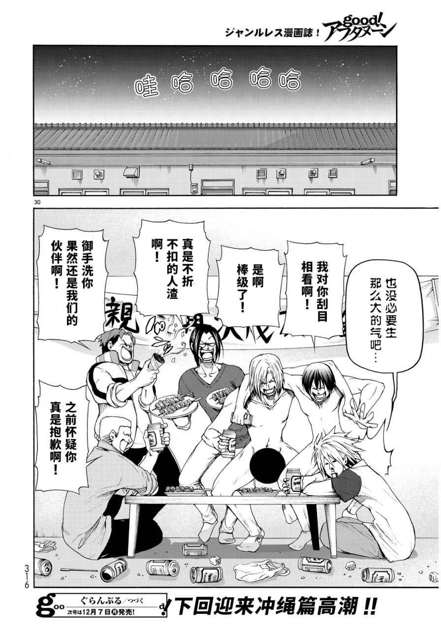 《GrandBlue》外传第3话团结 第28页