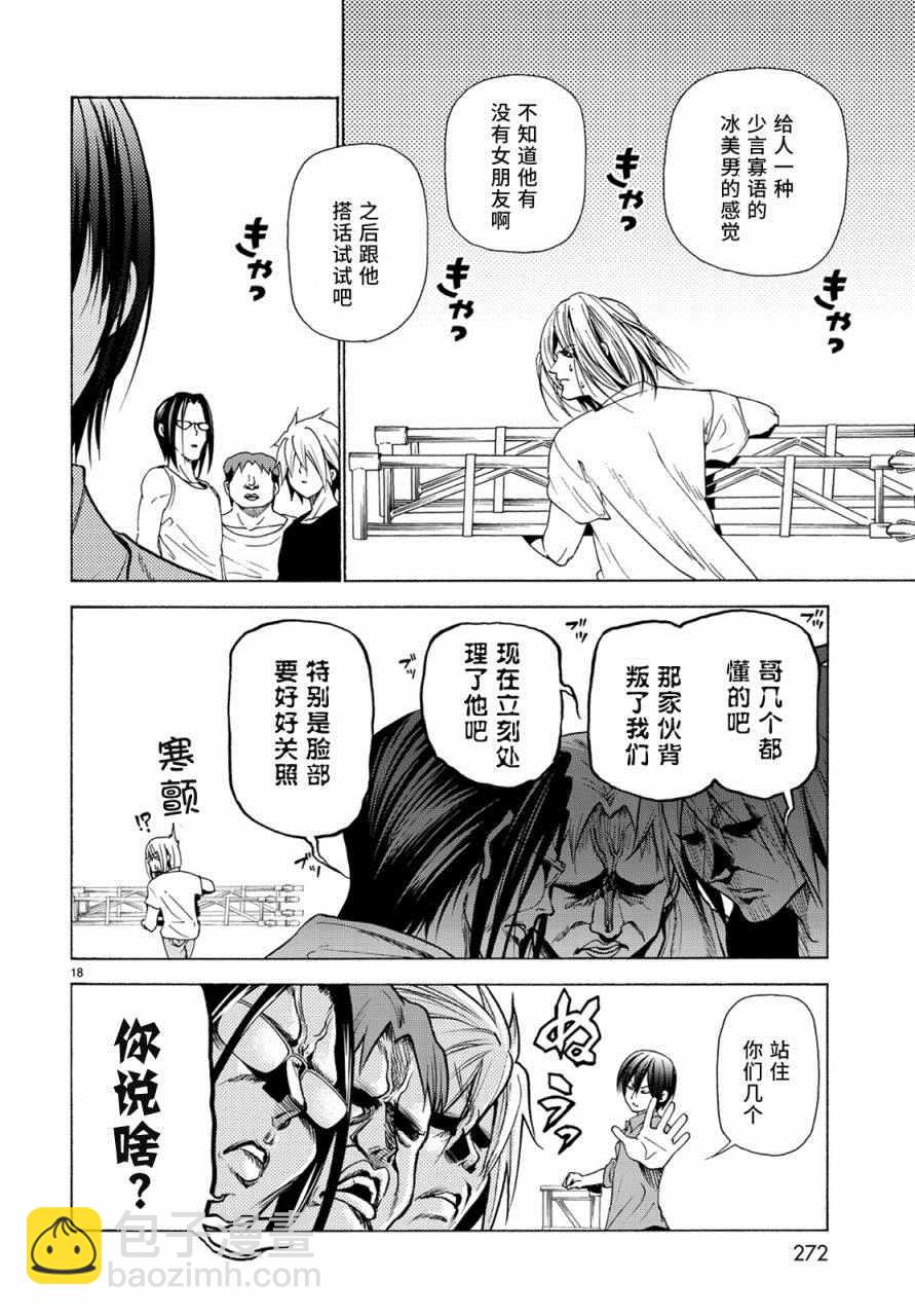 《GrandBlue》第25话 再访女子大 第18页