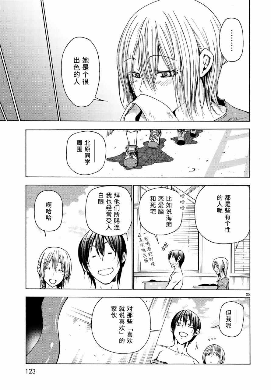 《GrandBlue》第35话 乙矢君看穿了一切 第25页