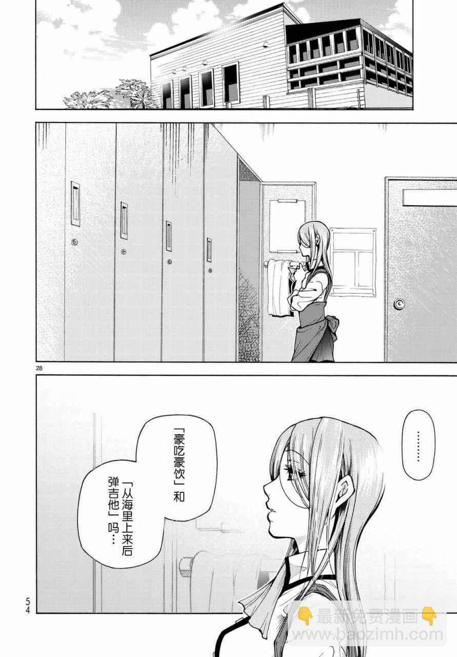 《GrandBlue》第37话 真心 第28页