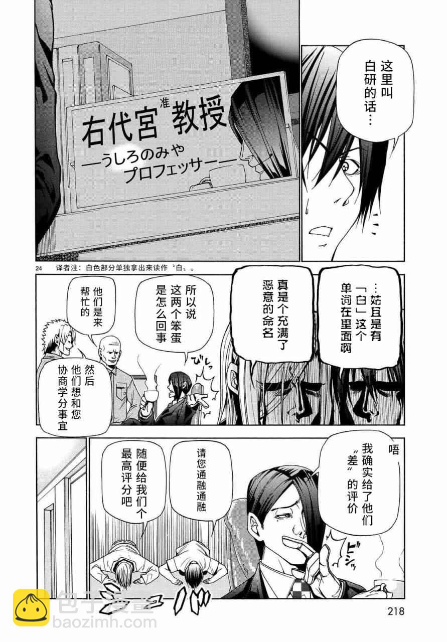 《GrandBlue》第40话 白研 第24页
