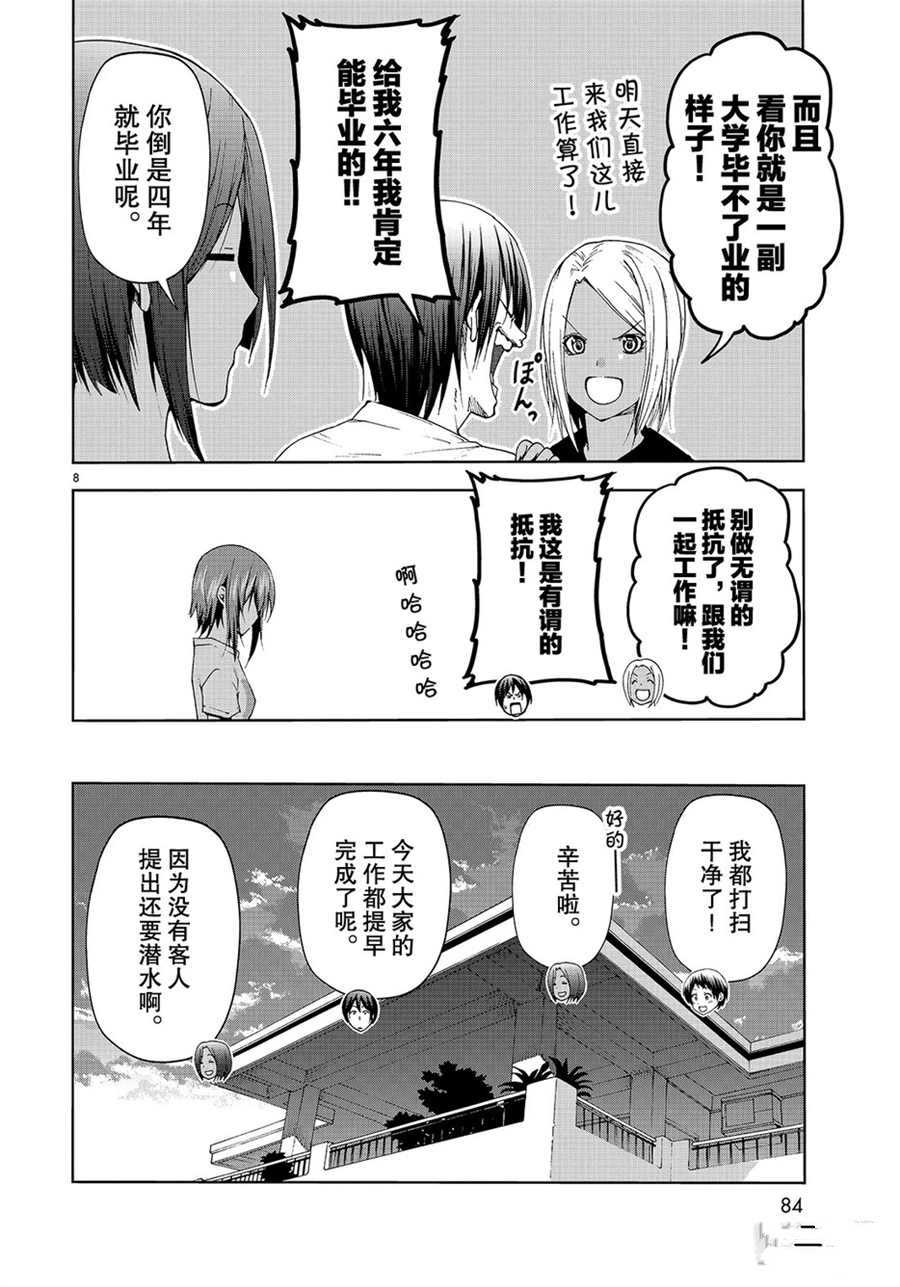 《GrandBlue》第56话 第8页