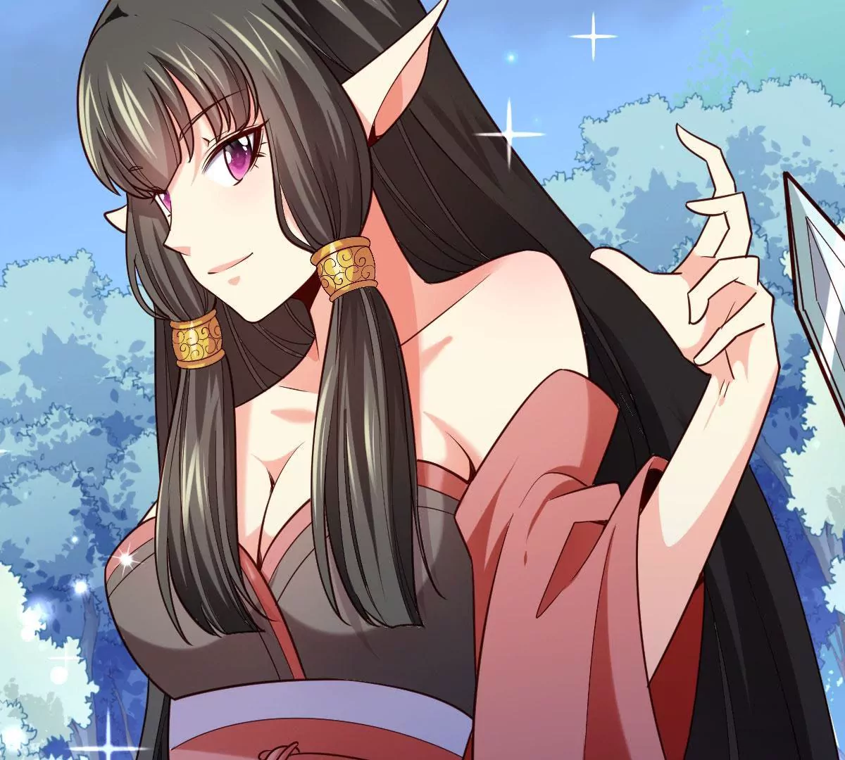 《在玄幻世界变成了一棵草？》第048话 魔女现世 第32页
