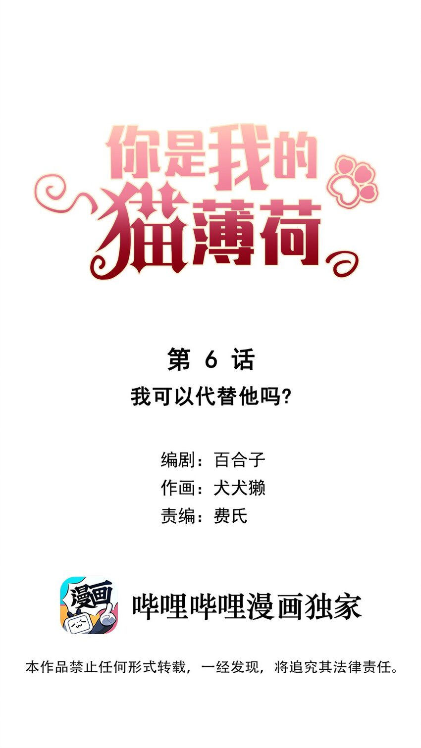 《你是我的猫薄荷》006 我可以代替他吗？ 第6页