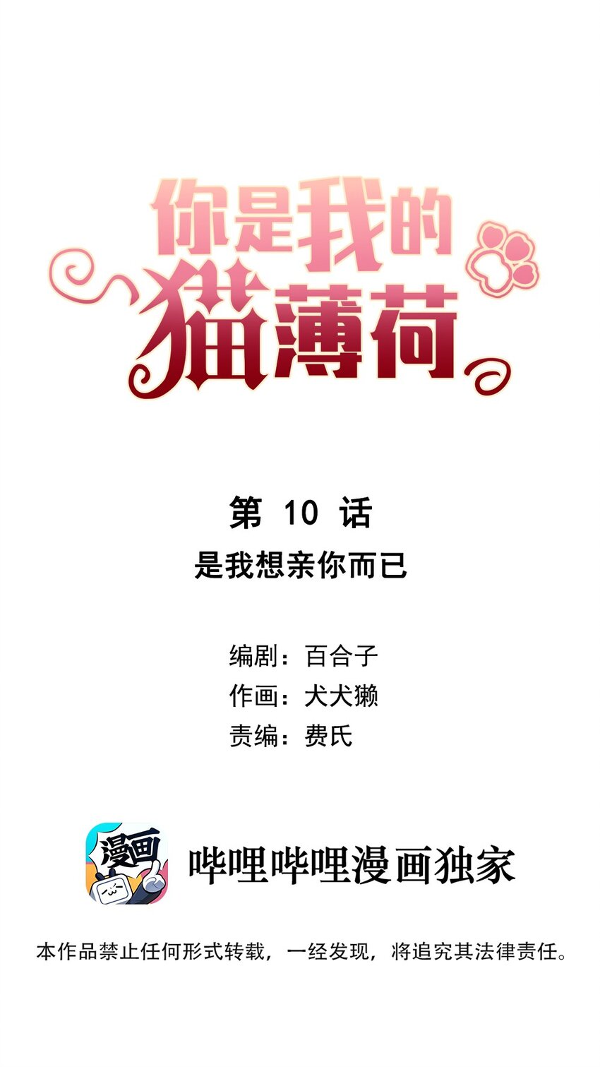 《你是我的猫薄荷》010 是我想亲你而已 第1页