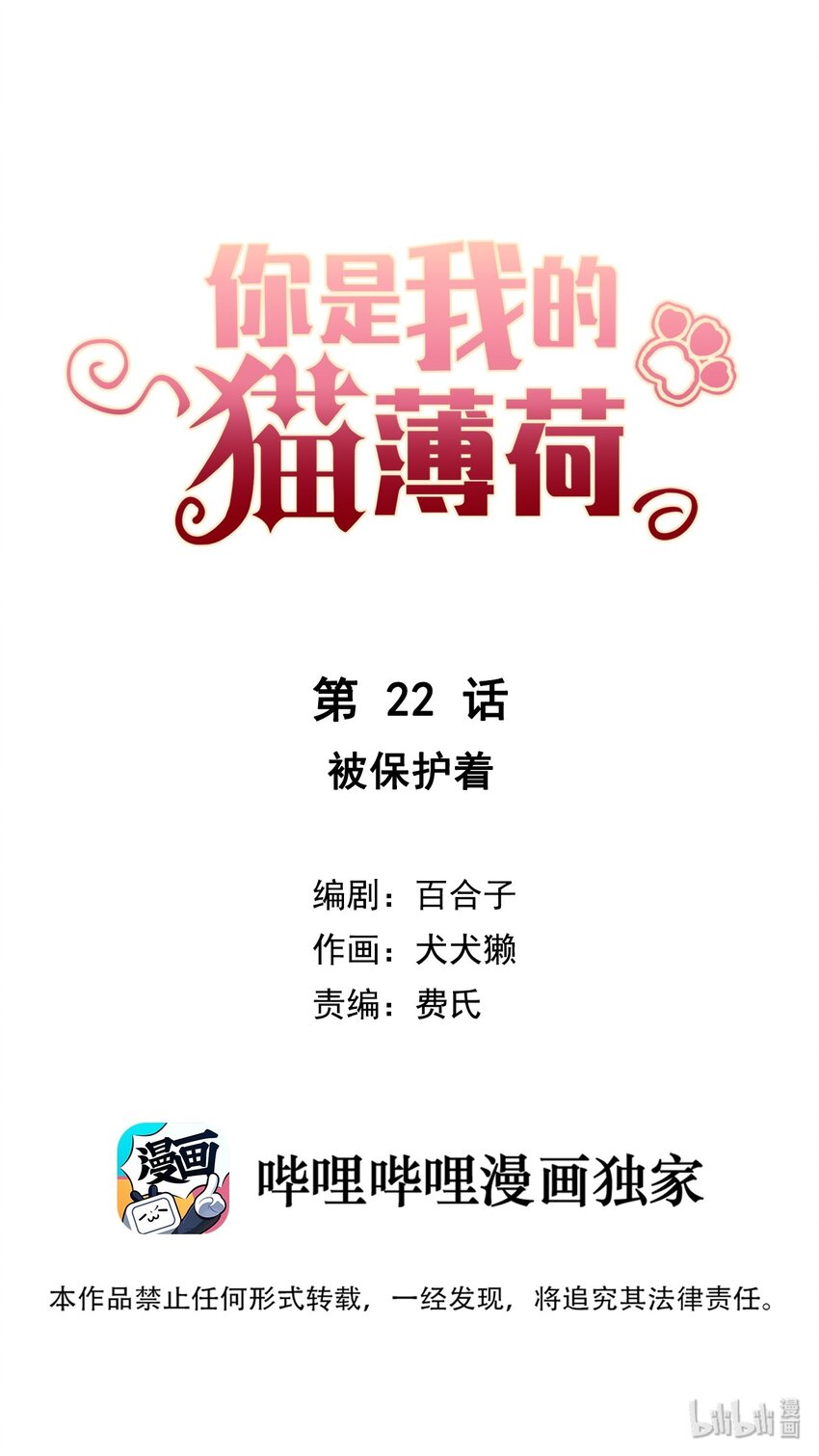 《你是我的猫薄荷》022 被保护着 第1页