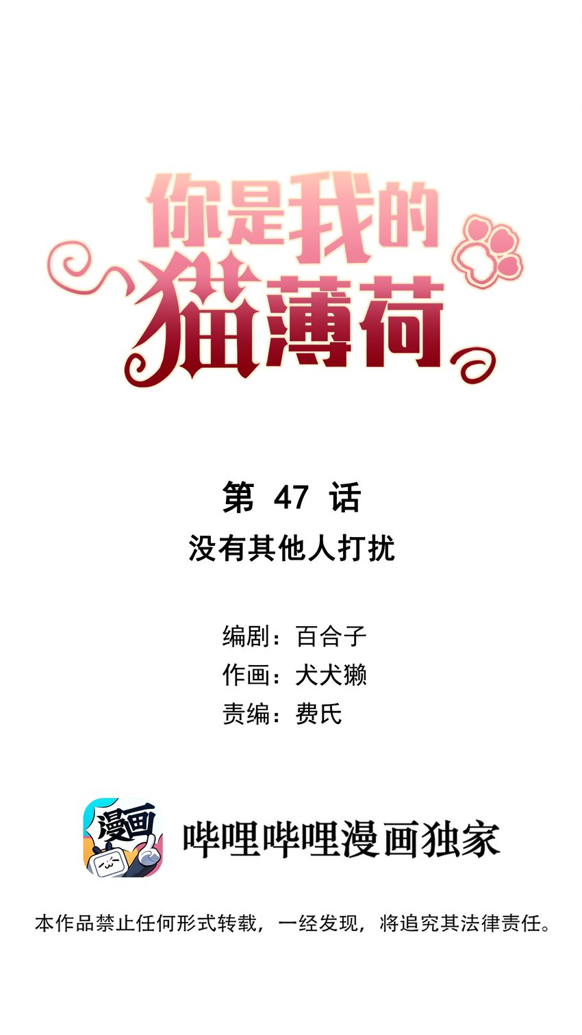 《你是我的猫薄荷》047 没有其他人打扰 第1页