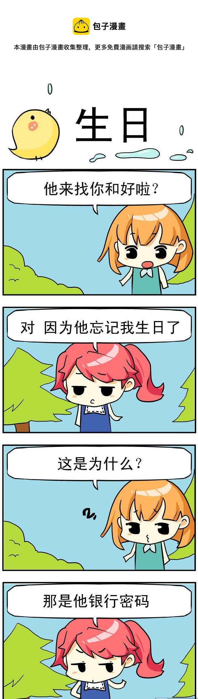 《二货闺蜜》39.生日 第1页