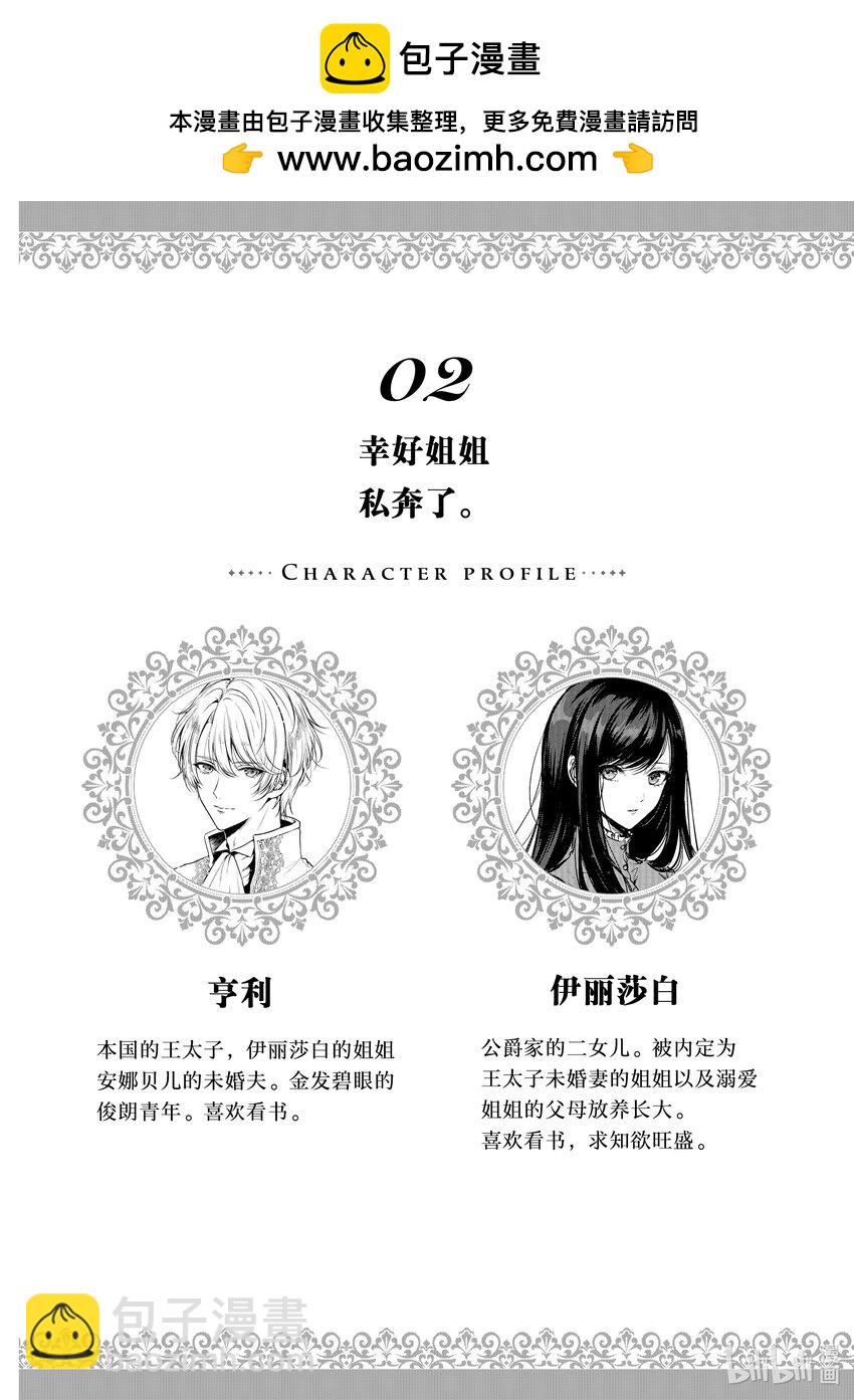 《有特殊情况的大小姐现在深受宠爱很是幸福作品集》02 幸好姐姐私奔了 第2页