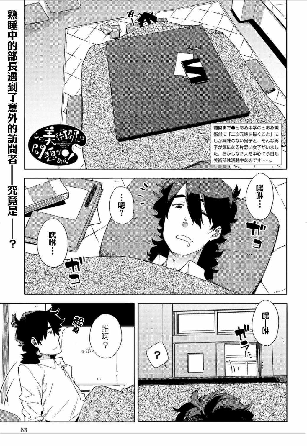 《这个美术社大有问题！》第63话 第1页