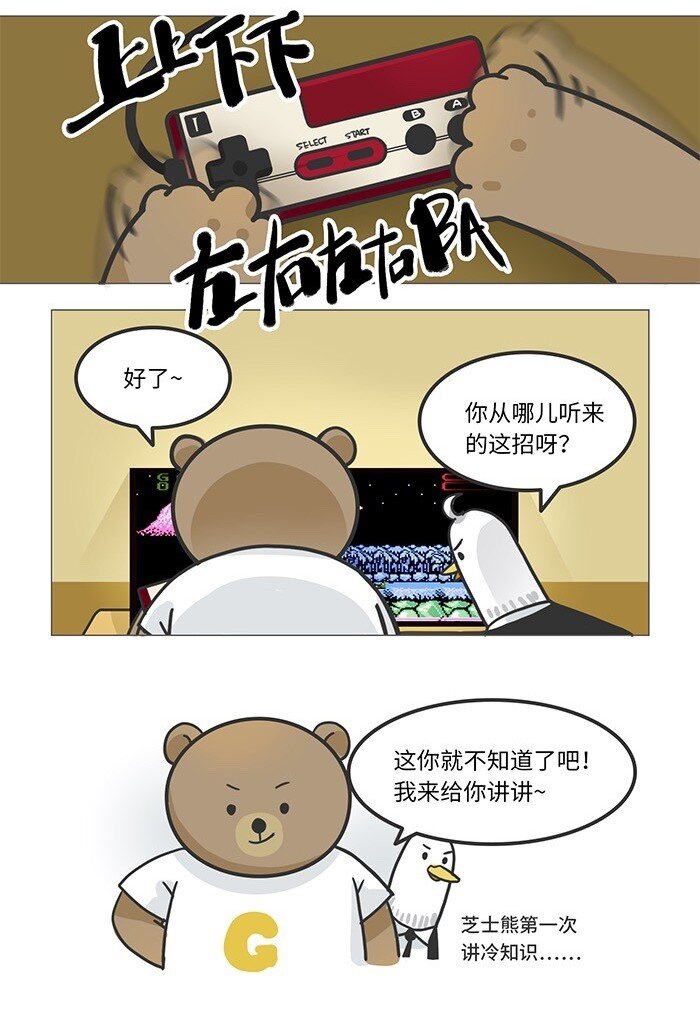 《好冷鸭游戏科普漫画》008 最着名的游戏作弊码 第2页