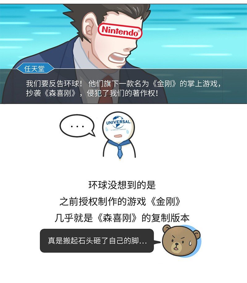 《好冷鸭游戏科普漫画》019 东半球最强法务部任天堂 第19页