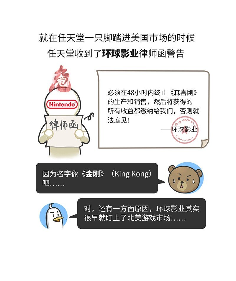 《好冷鸭游戏科普漫画》019 东半球最强法务部任天堂 第9页