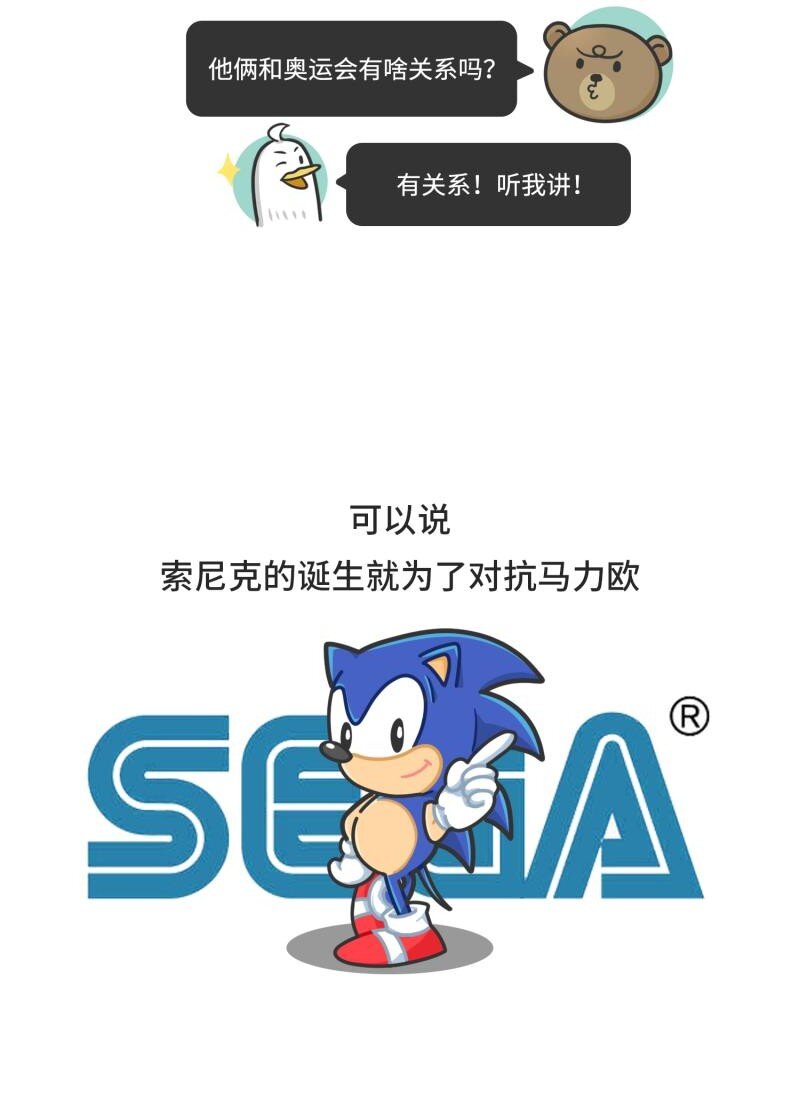 《好冷鸭游戏科普漫画》041 索尼克和马里奥之战 第4页