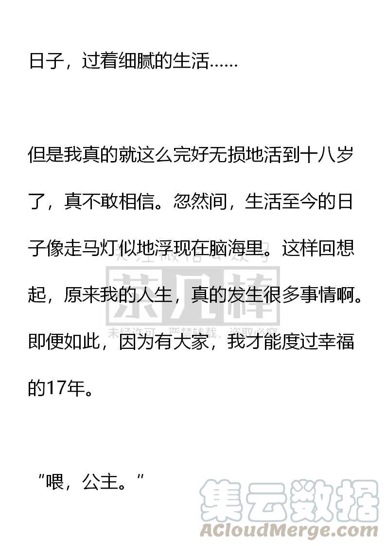 《小说版可爱的公主殿下》第二季完结 第15页