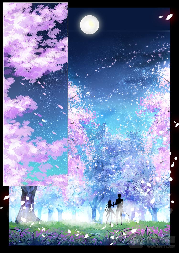 《蔷薇夜骑士·赤月》第9话 樱色之夜 第14页
