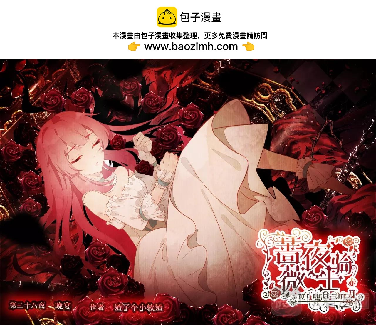 《蔷薇夜骑士·赤月》第28话（上）晚宴 第2页