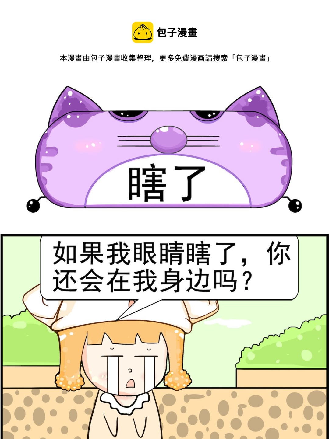 《皮小球日常》第078话 瞎了 第1页