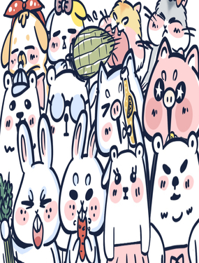 《动物大涩会》漫画封面图 - tl漫画