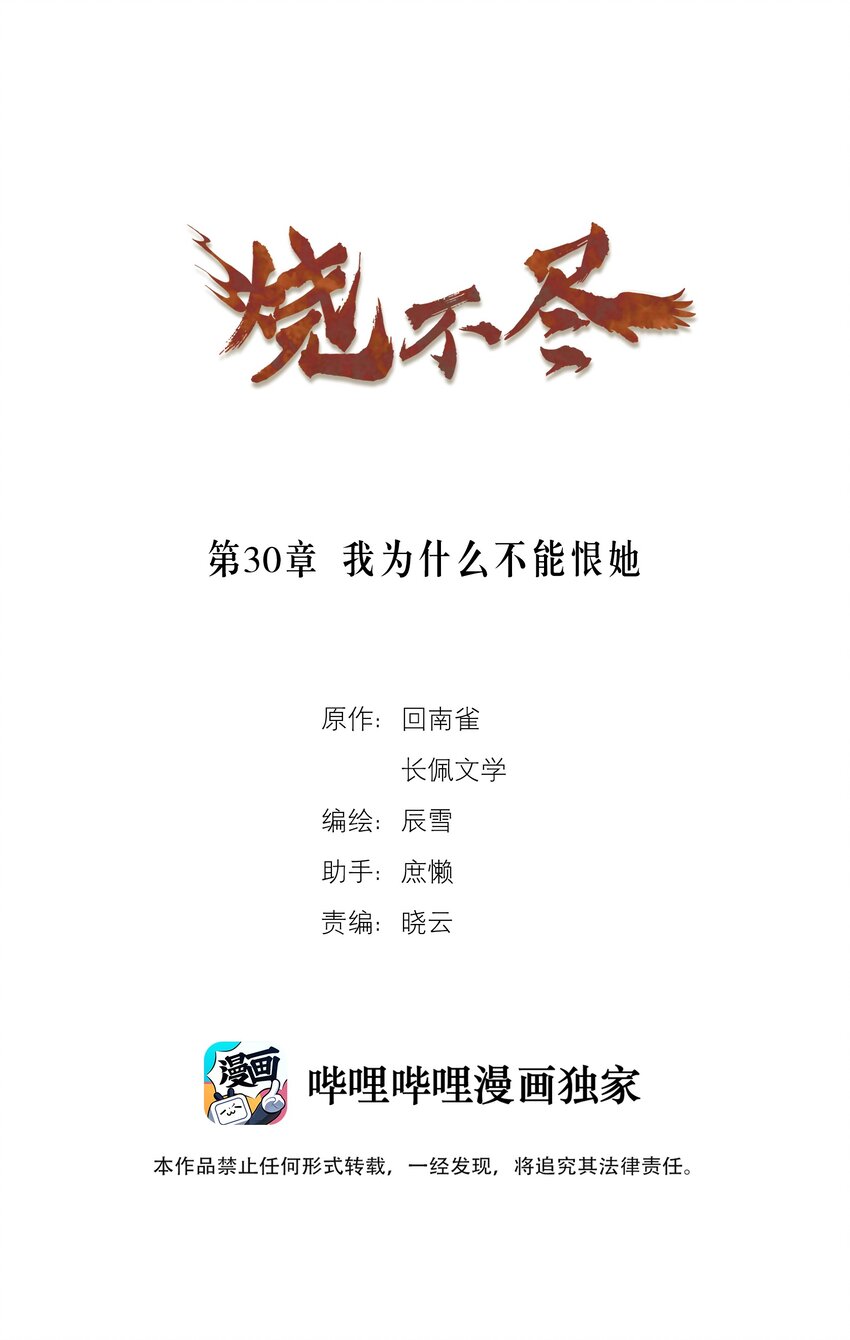 《烧不尽》第30章 我为什么不能恨她 第1页