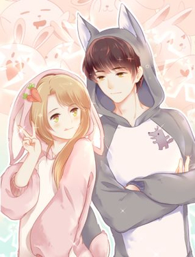 《我不喜欢这世界，我只喜欢你》漫画封面图 - tl漫画