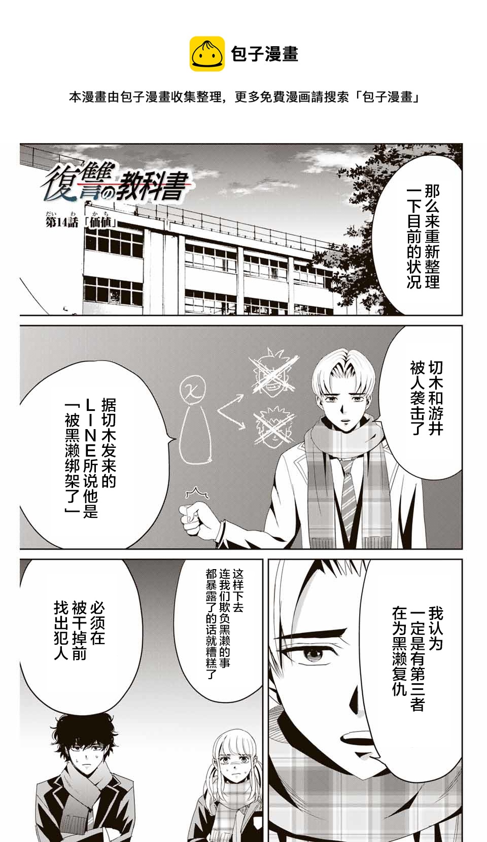 《复仇的教科书》第14话 第1页
