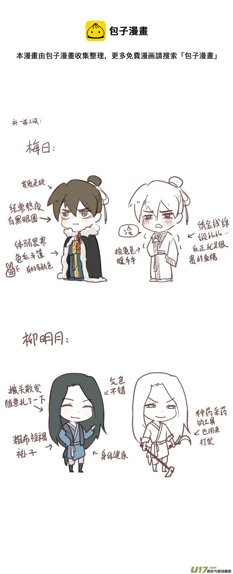 《没日没夜》一篇人设 第1页